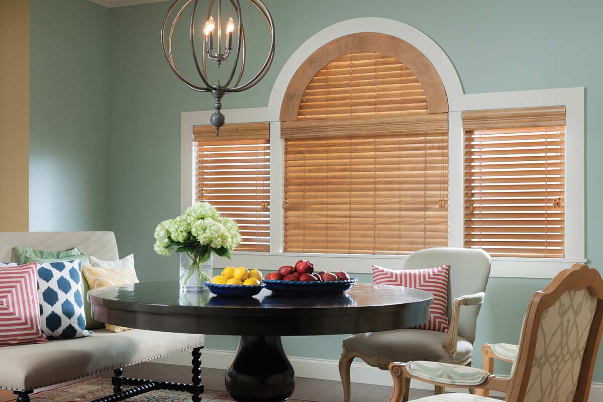 Faux Wood Blind in Los Angeles